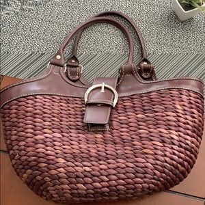 Wicker Style Hand Bag